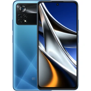 Цвет: Синий - Смартфон Poco X4 Pro 5G 8/256Gb Laser Blue EU