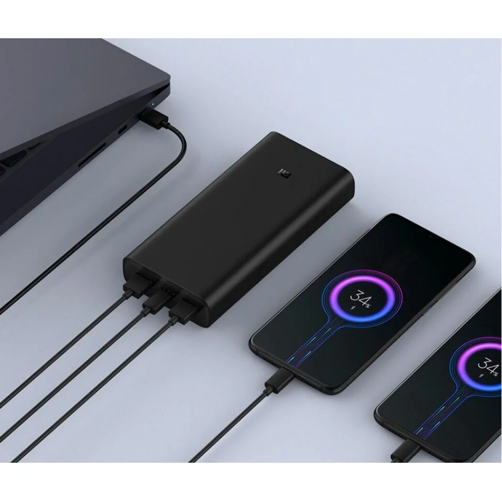 Зовнішній акумулятор Xiaomi Mi 50W Power Bank 20000mAh Black (BHR5121GL) EU