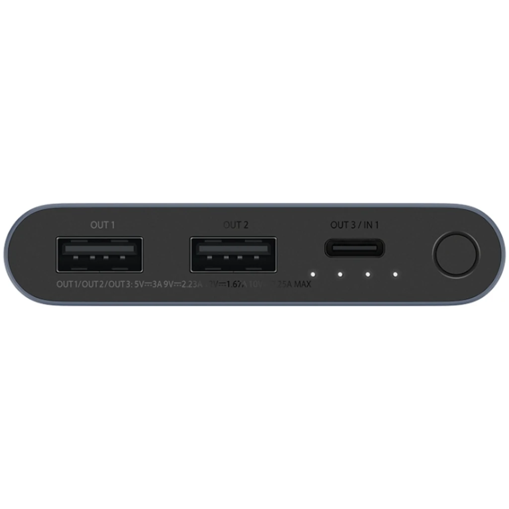 Внешний аккумулятор Xiaomi Mi Power Bank 3 10000 mAh 22.5W (2USB+Type-C) Black (PB100DZM, BHR5079CN) CN