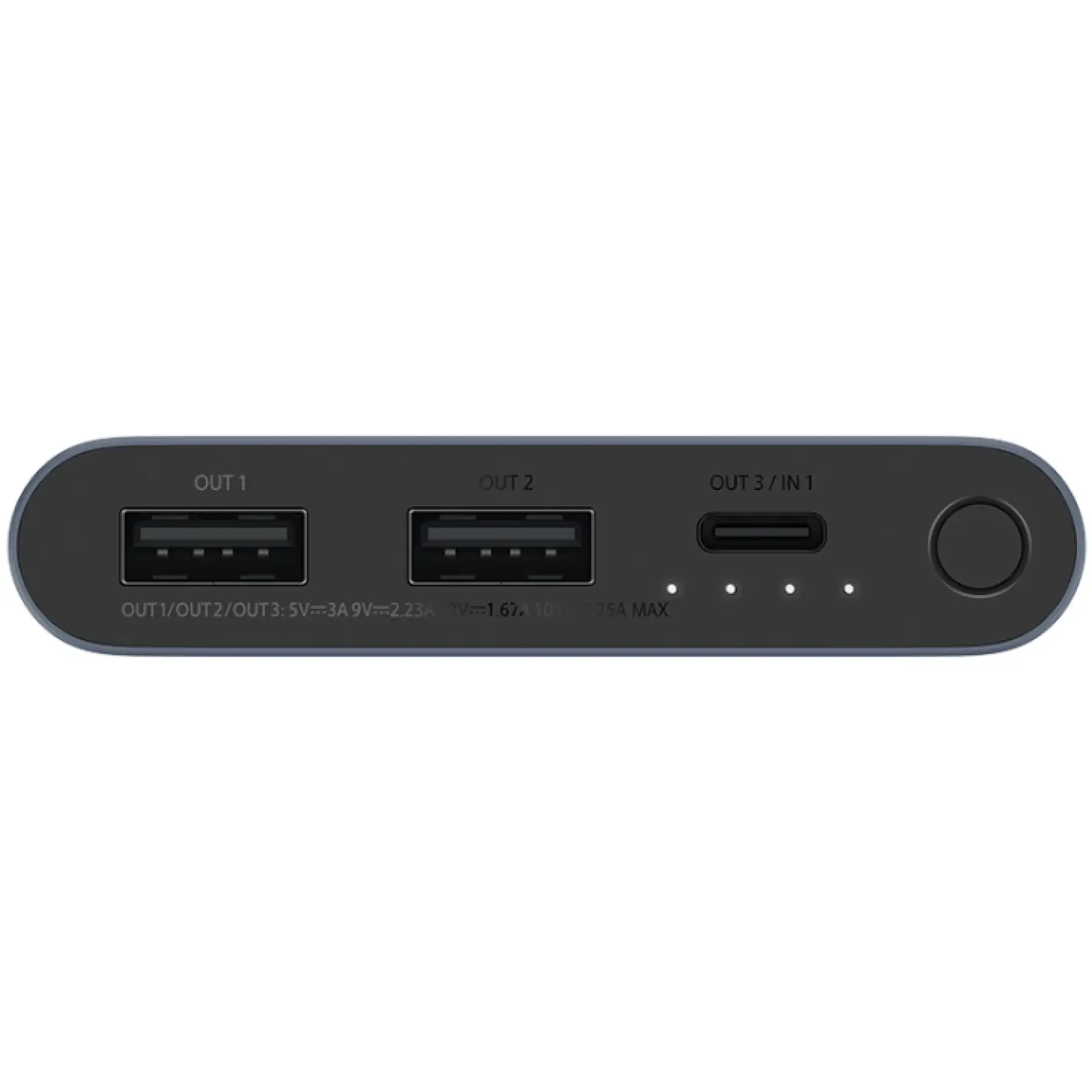 Зовнішній акумулятор Xiaomi Mi Power Bank 3 10000 mAh 22.5W (2USB+Type-C) Black (PB100DPDZM, BHR5079CN)