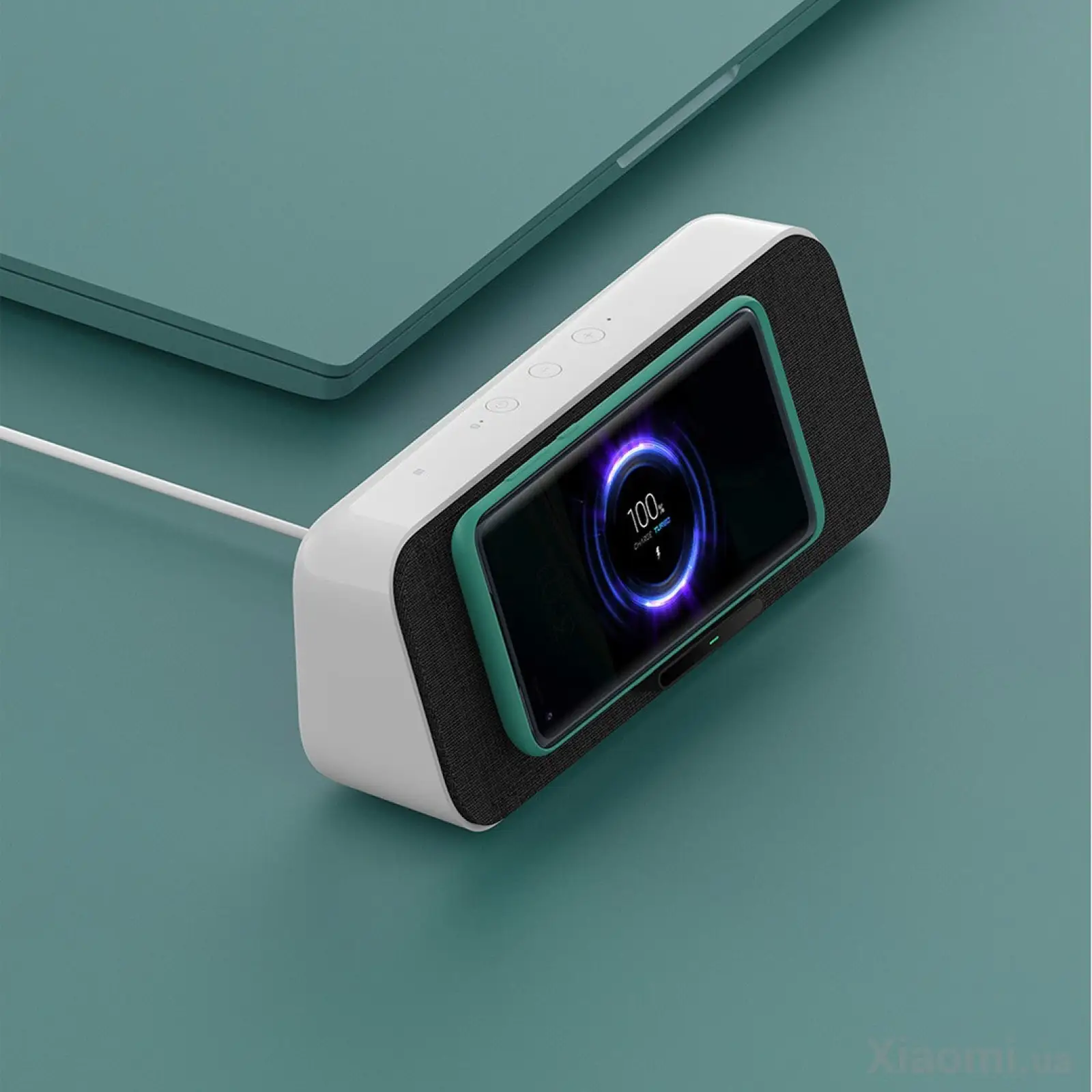 Портативна колонка Xiaomi Mi Wireless Charger 30W and Bluetooth Speaker White (XMWXCLYYX01ZM)