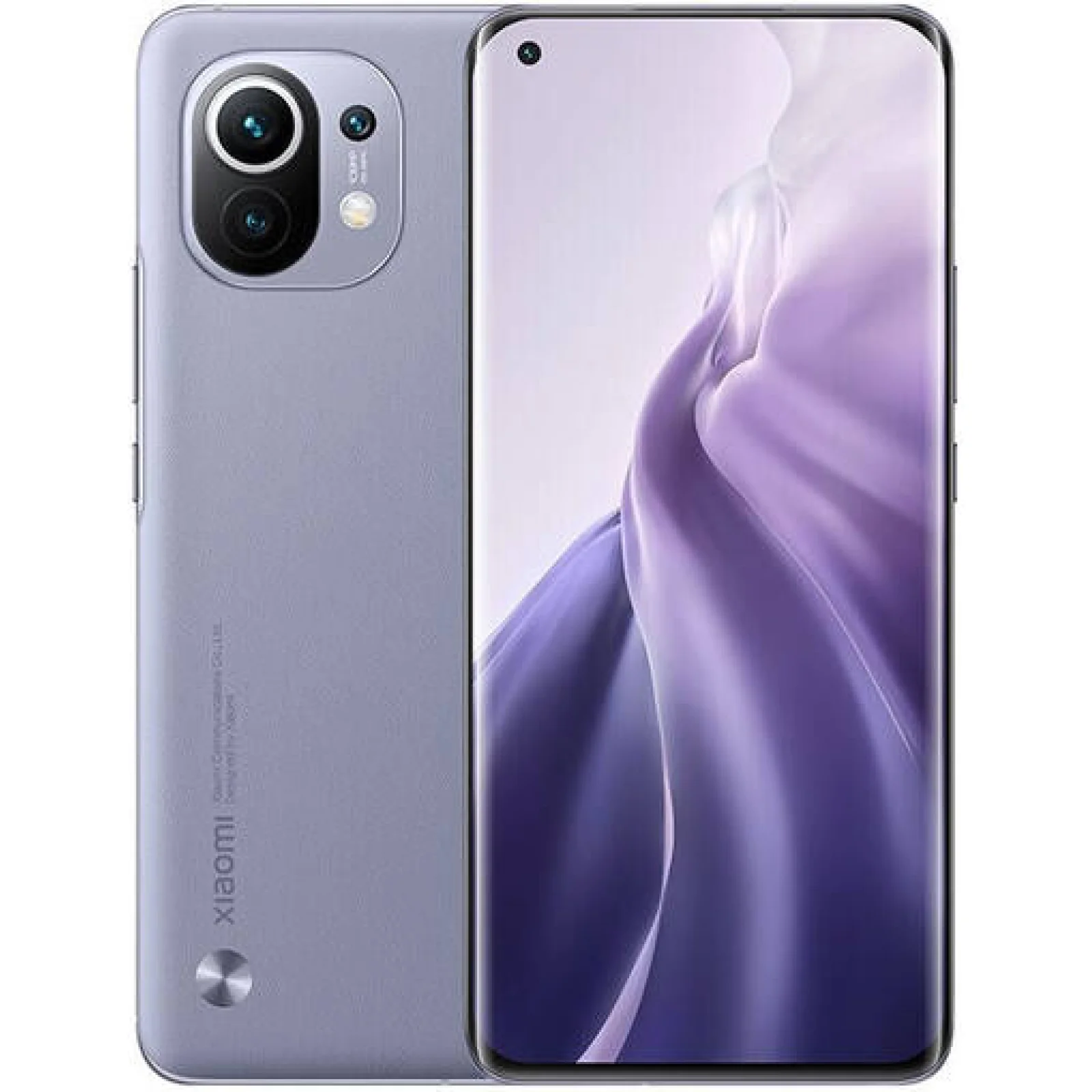 Смартфон Xiaomi MI 11 8/128Gb Vegan Leather Lilac Purple (no NFC)