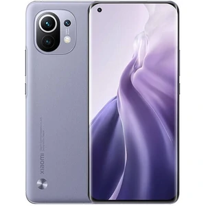 Цвет: Фиолетовый - Смартфон Xiaomi MI 11 12/256Gb Vegan Leather Lilac Purple (no NFC)