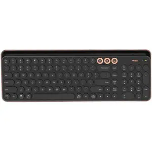 Колір: Чорний - Клавіатура Xiaomi MiiiW AIR85 Plus MWBK01 Keyboard Bluetooth Dual Mode Golden Black