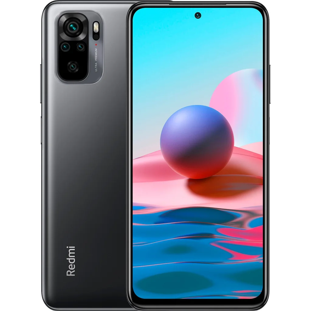 Смартфон Xiaomi Redmi Note 10 4/128GB Onyx Gray UA