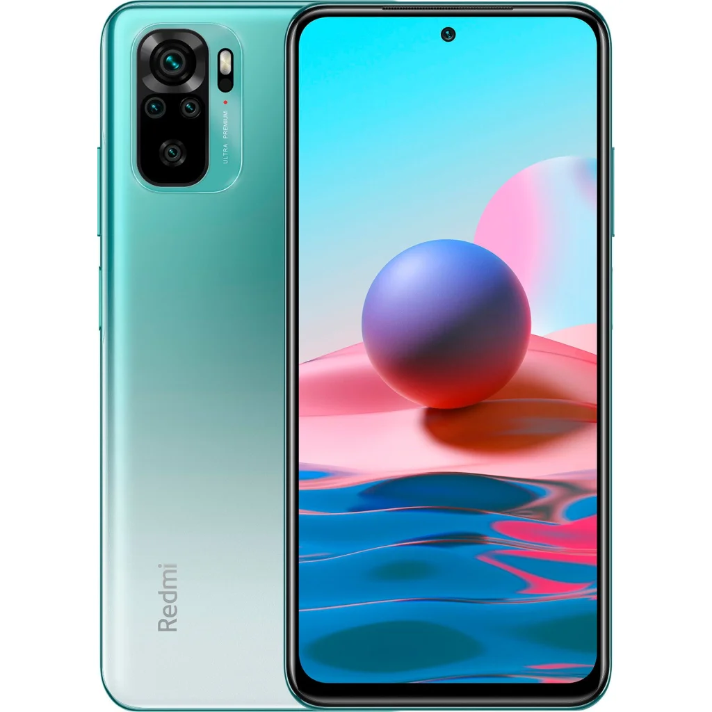 Смартфон Xiaomi Redmi Note 10 6/128GB Lake Green UA