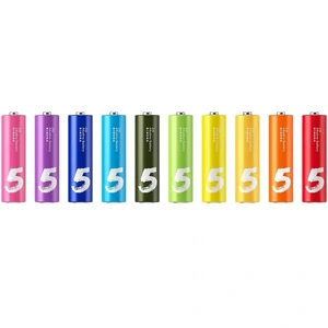 Батарейки ZMI AA bat Alkaline 10шт ZI5 Rainbow (NQD4000RT)