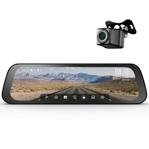 Відеореєстратор Xiaomi 70mai Rearview Dash Cam S500 Set + Rear Cam FHD Midrive RC13 EU