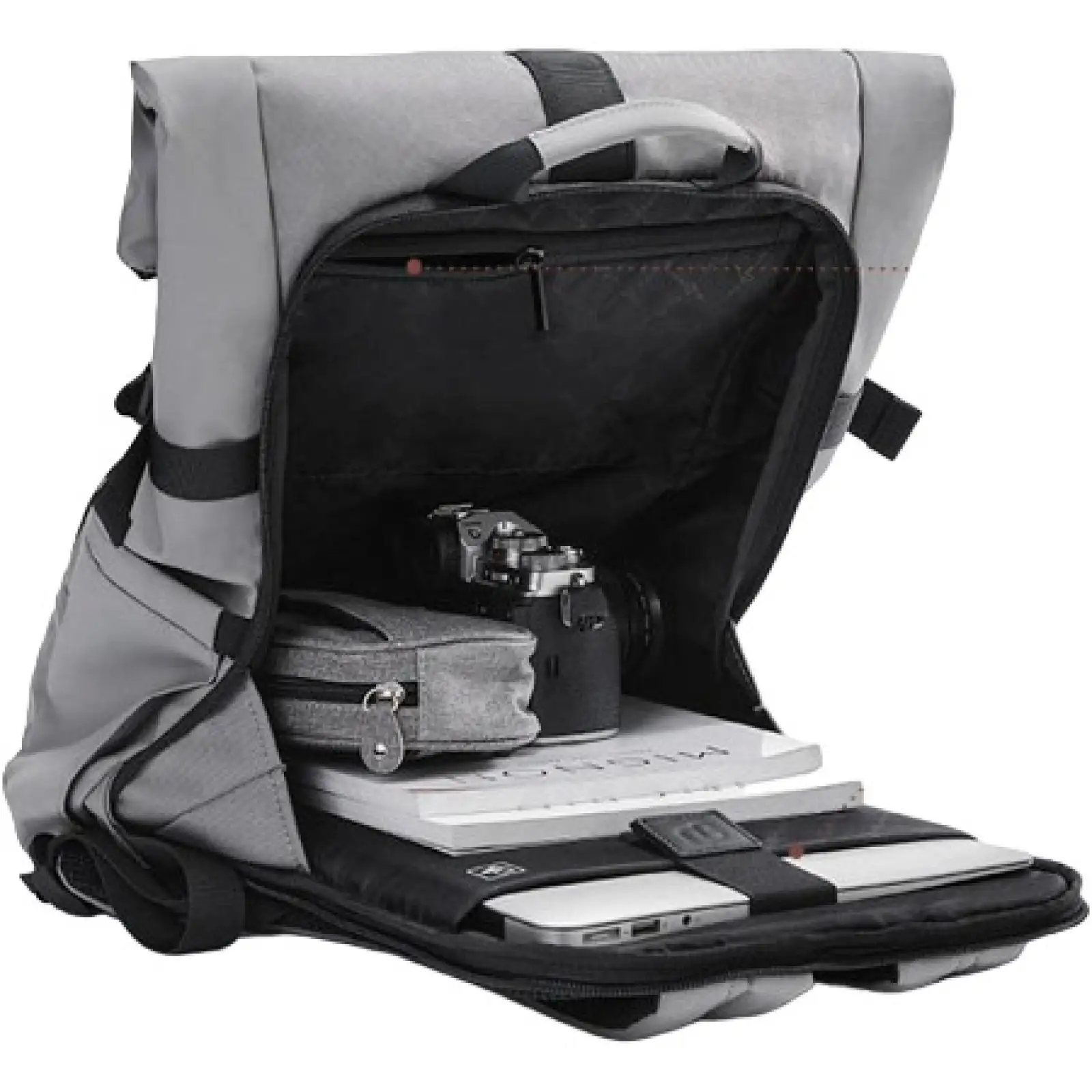 Рюкзак міський Xiaomi 90 Points Urban Roll Top Backpack Cold Grey 18,6/27,3L (6941413231671)