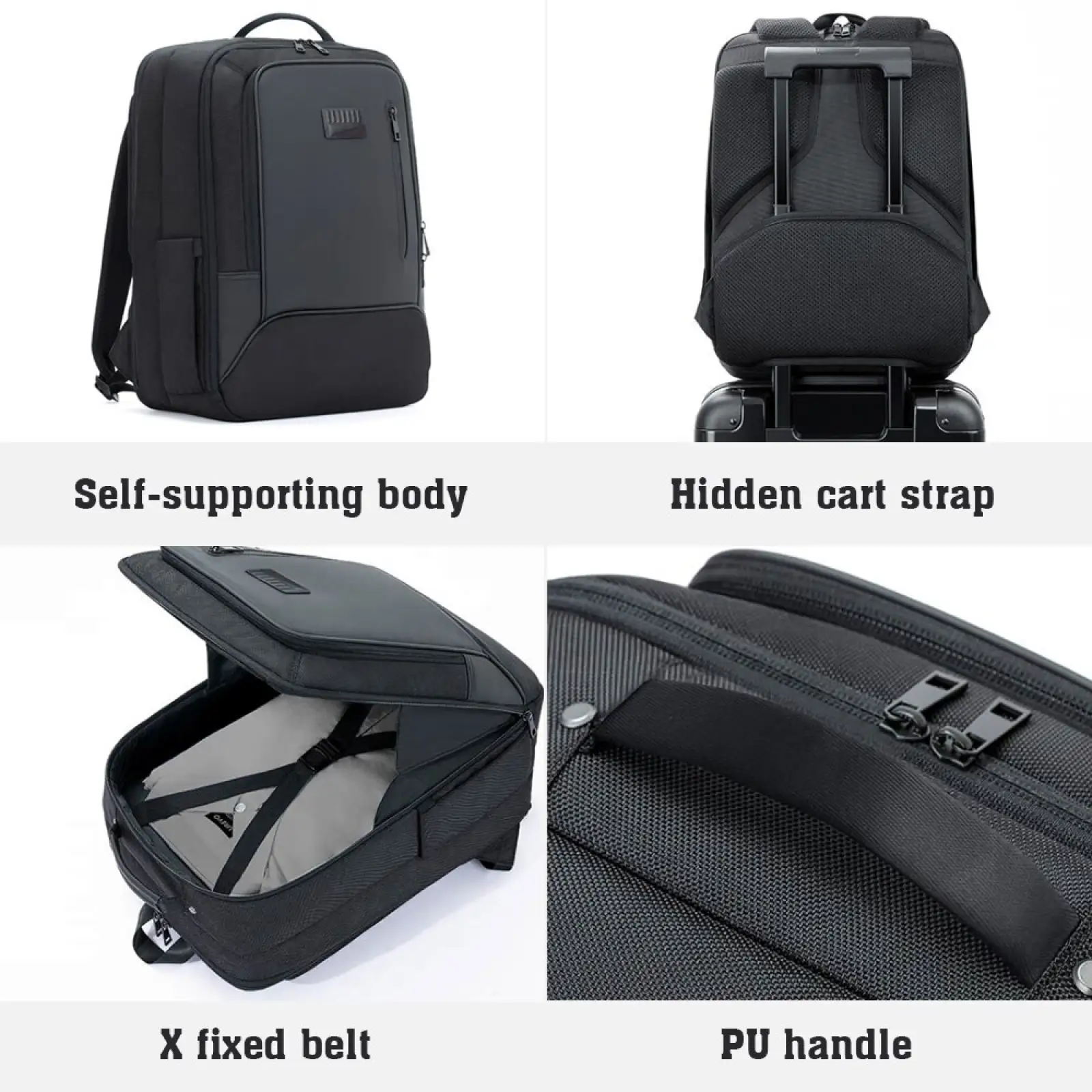 Рюкзак Xiaomi 90 Points Giant Energy Backpack Black 33L (90BBPCB22156U)