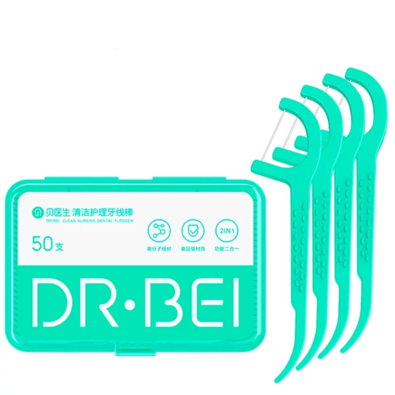 Зубная нить Dr.Bei Dental Floss Box (50 шт.)