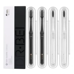 Зубная щетка Dr.Bei Pasteur Toothbrush Bamboo Clean Edition (4 шт)