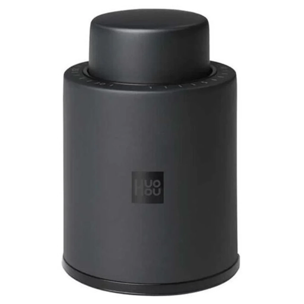 Стопор для вина Xiaomi HuoHou Vacuum Stopper Black (HU0075)