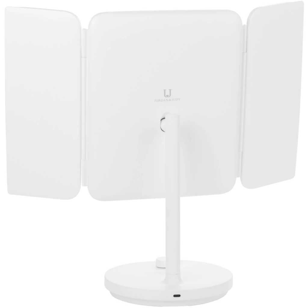 Дзеркало для макіяжу Jordan Judy Three Sided Make Up Mirror NV536 White EU