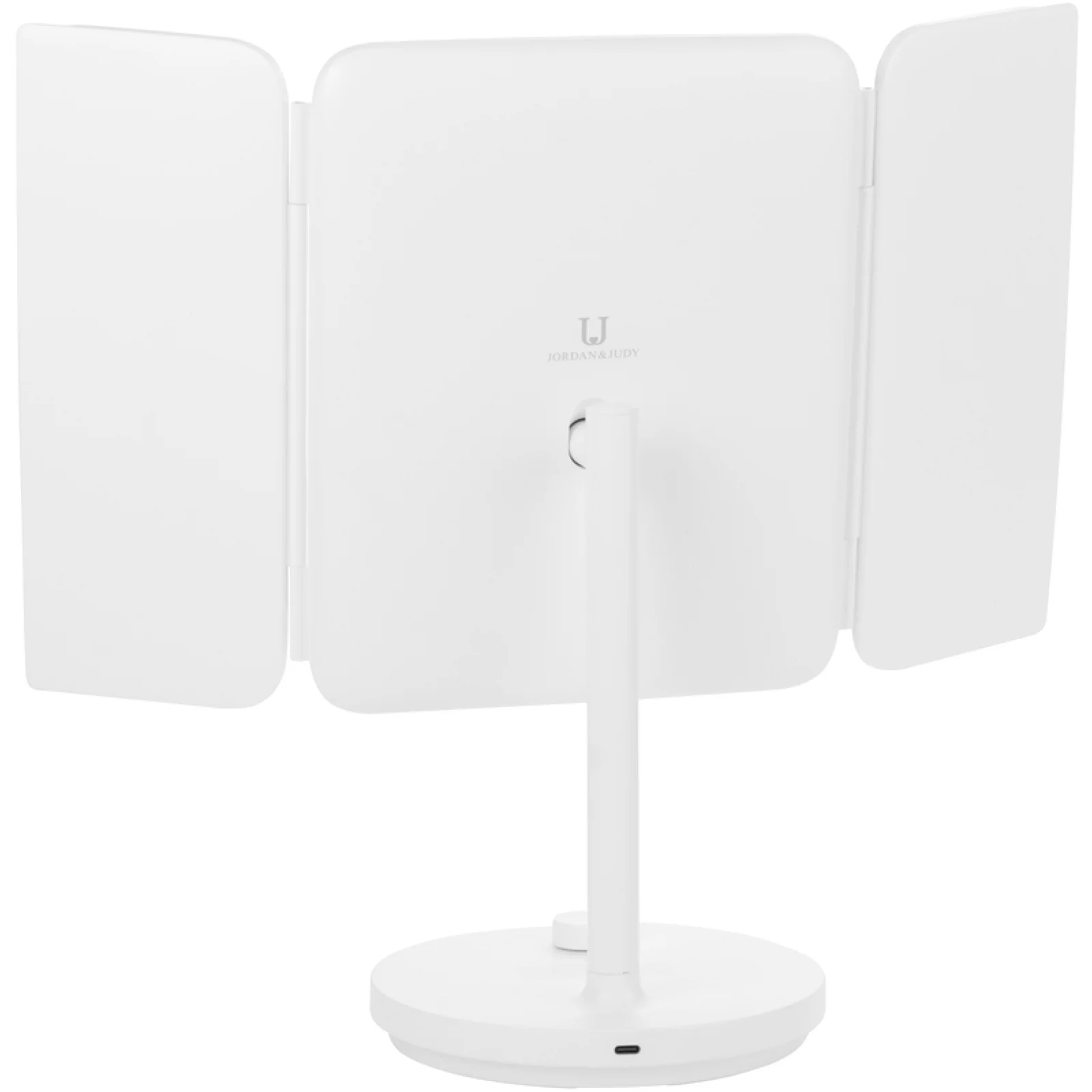 Дзеркало для макіяжу Jordan Judy Three Sided Make Up Mirror NV536 White EU