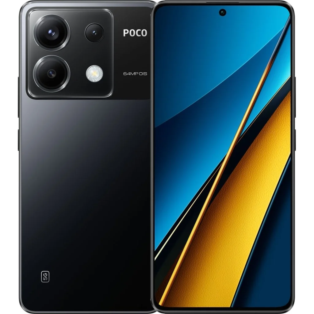 Смартфон Poco X6 5G 8/256Gb Black UA