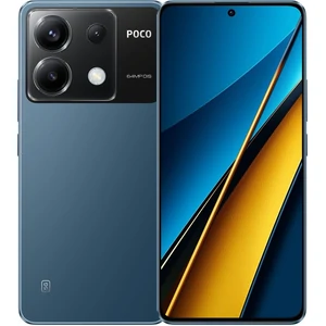 Колір: Синій - Смартфон Poco X6 5G 12/256Gb Blue UA