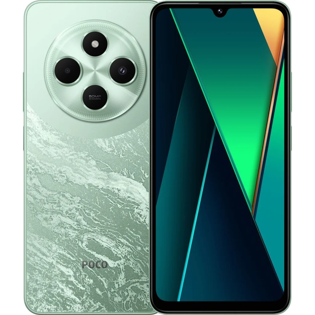 Смартфон Poco C75 6/128Gb Green (with Adapter) EU