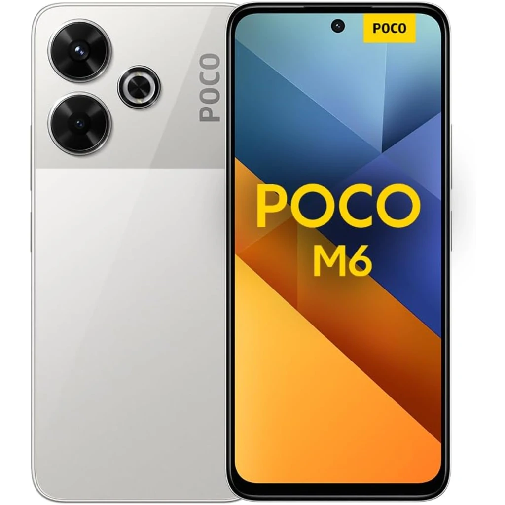 Смартфон Xiaomi Poco M6 4G 8/256GB Silver UA