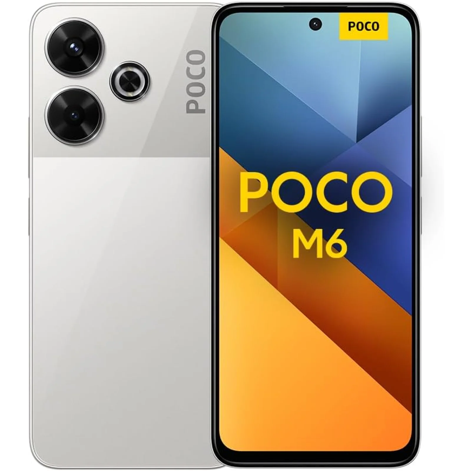 Смартфон Xiaomi Poco M6 4G 8/256GB Silver EU