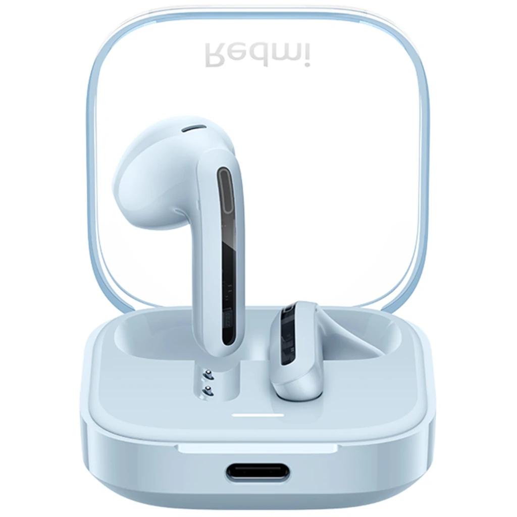 Навушники Xiaomi Redmi Buds 6 Active Transparent Blue (BHR8394GL) EU