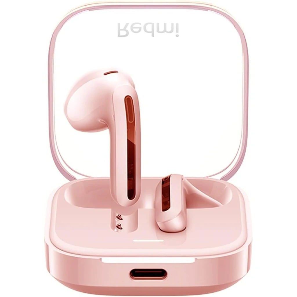 Навушники Xiaomi Redmi Buds 6 Active Transparent Pink (BHR8395GL) EU