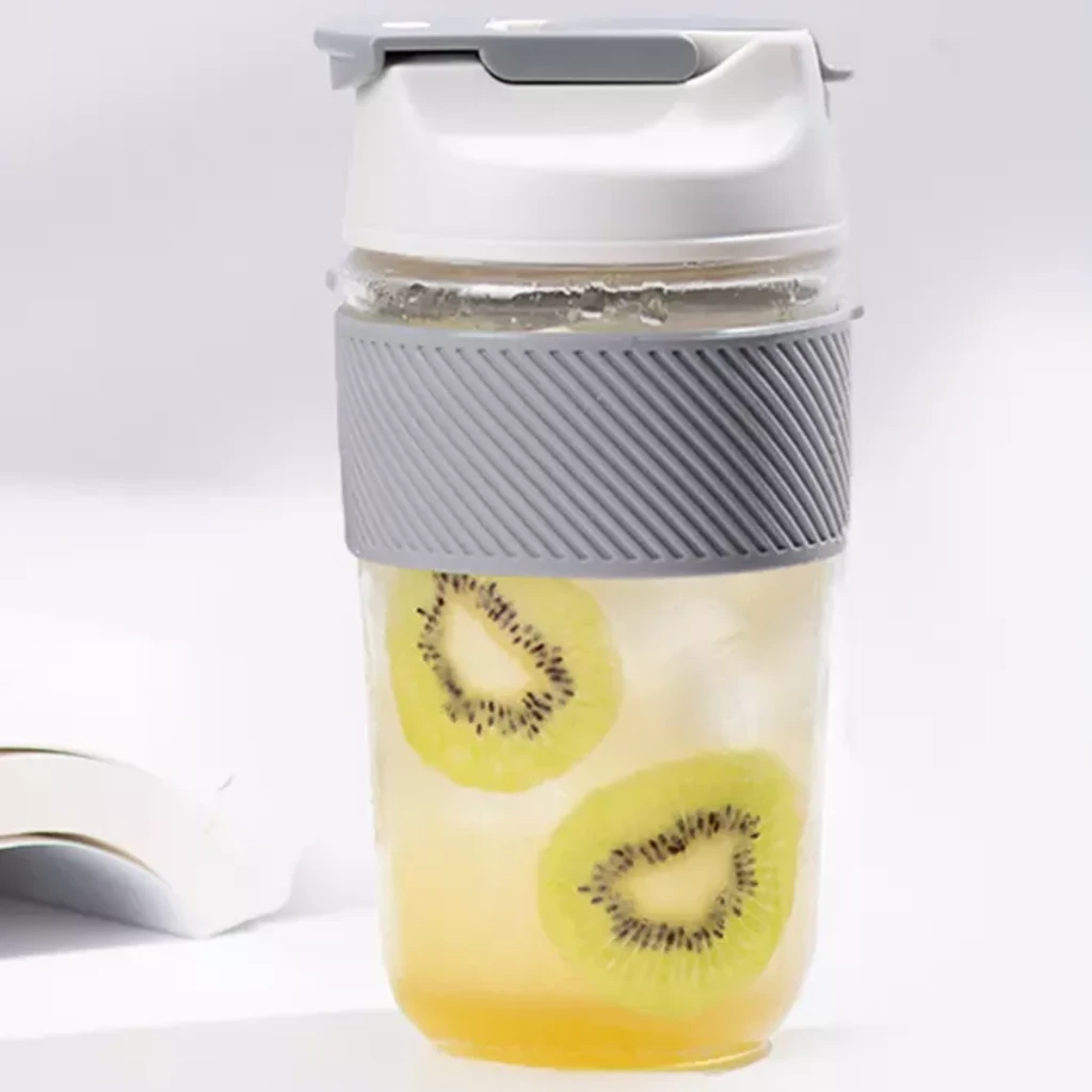 Пляшка для води Xiaomi Funjia Double Drinking Glass 400ml Star Grey (3204272)