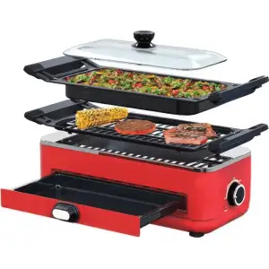 Электрогриль Xiaomi HuoHou Multifunctional BBQ Grill (HU0202)