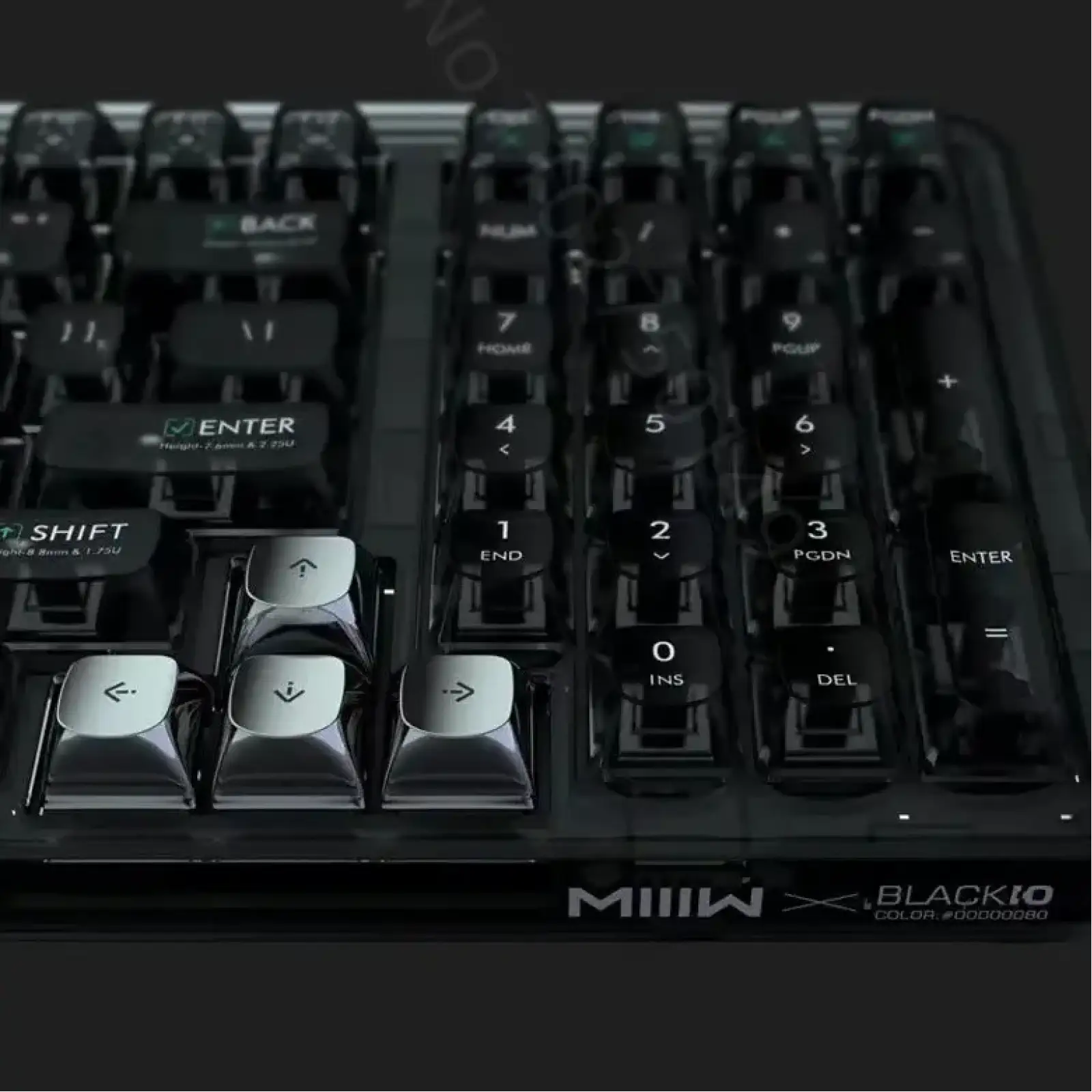 Клавіатура Xiaomi Miiiw Customized Mechanical Keyboard BlackIO98 Dark Silver (3262407)