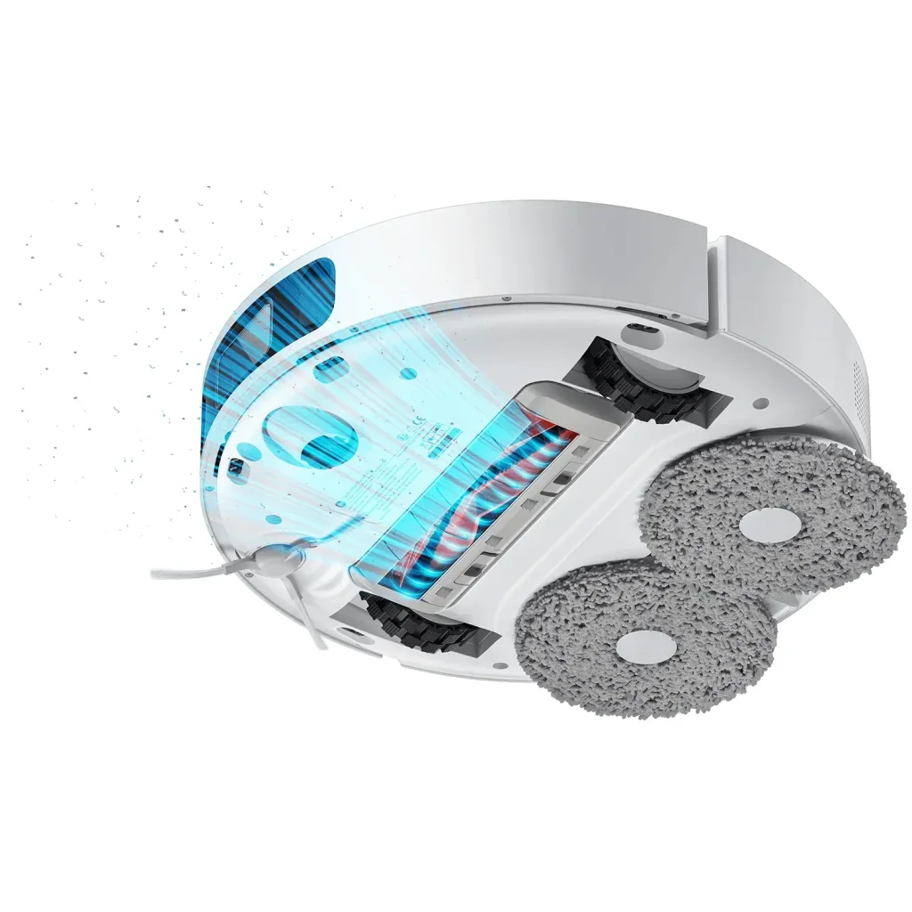 Моющий робот-пылесос Xiaomi Robot Vacuum X10 Plus White EU