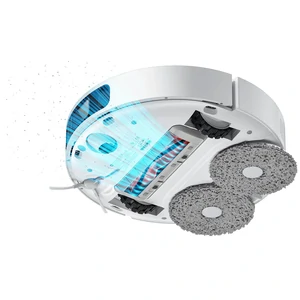Моющий робот-пылесос Xiaomi Robot Vacuum X10 Plus White EU