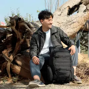 Рюкзак міський Xiaomi Tanjiezhe Explorer Large Capacity Outdoor Tactical Backpack Black (3290541)
