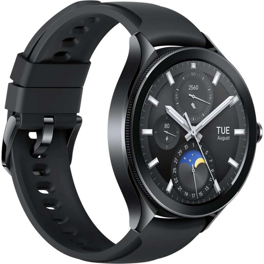 Смарт-годинник Xiaomi Watch 2 Pro Bluetooth Black Case with Black Fluororubber Strap (BHR7211GL) EU