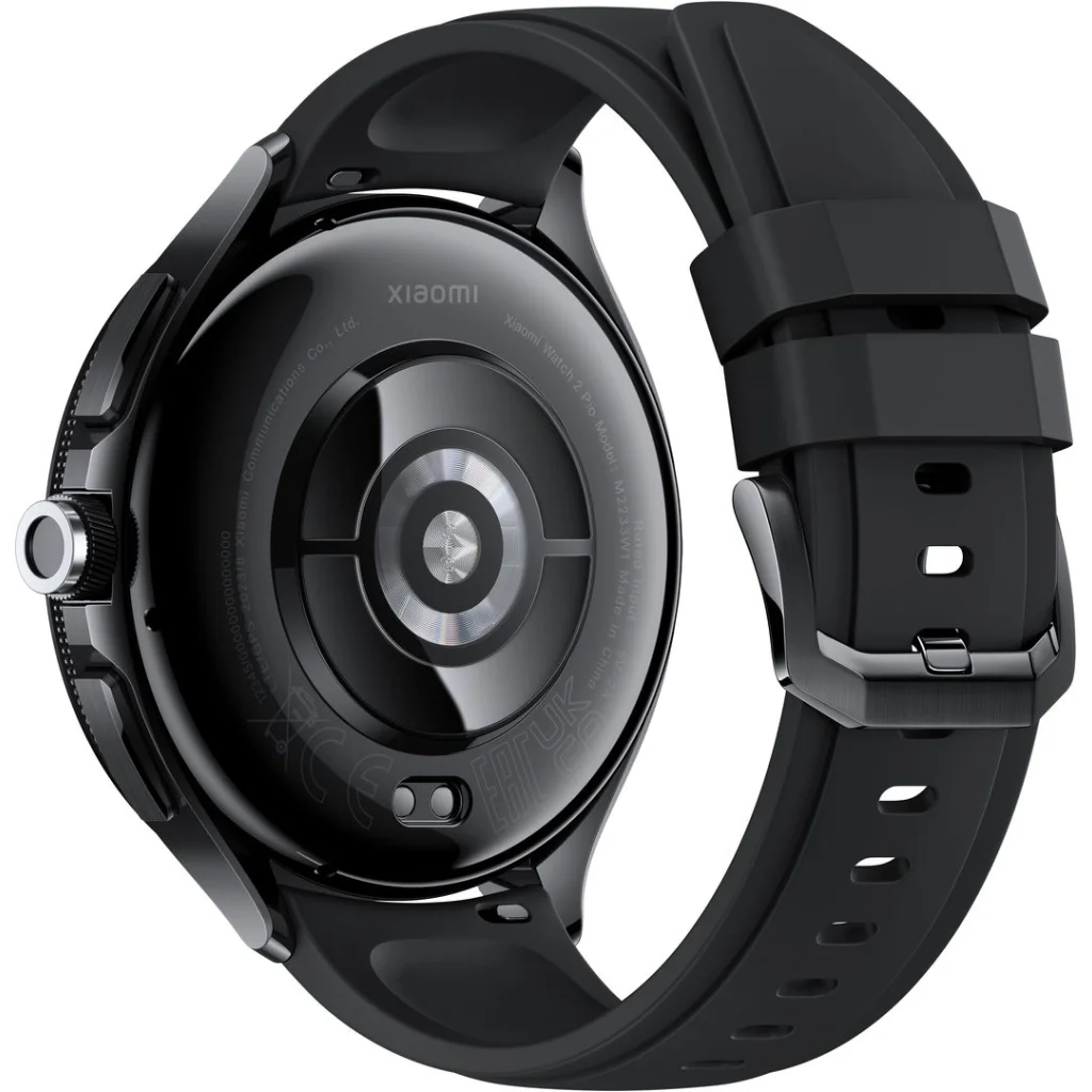 Смарт-годинник Xiaomi Watch 2 Pro Bluetooth Black Case with Black Fluororubber Strap (BHR7211GL) EU