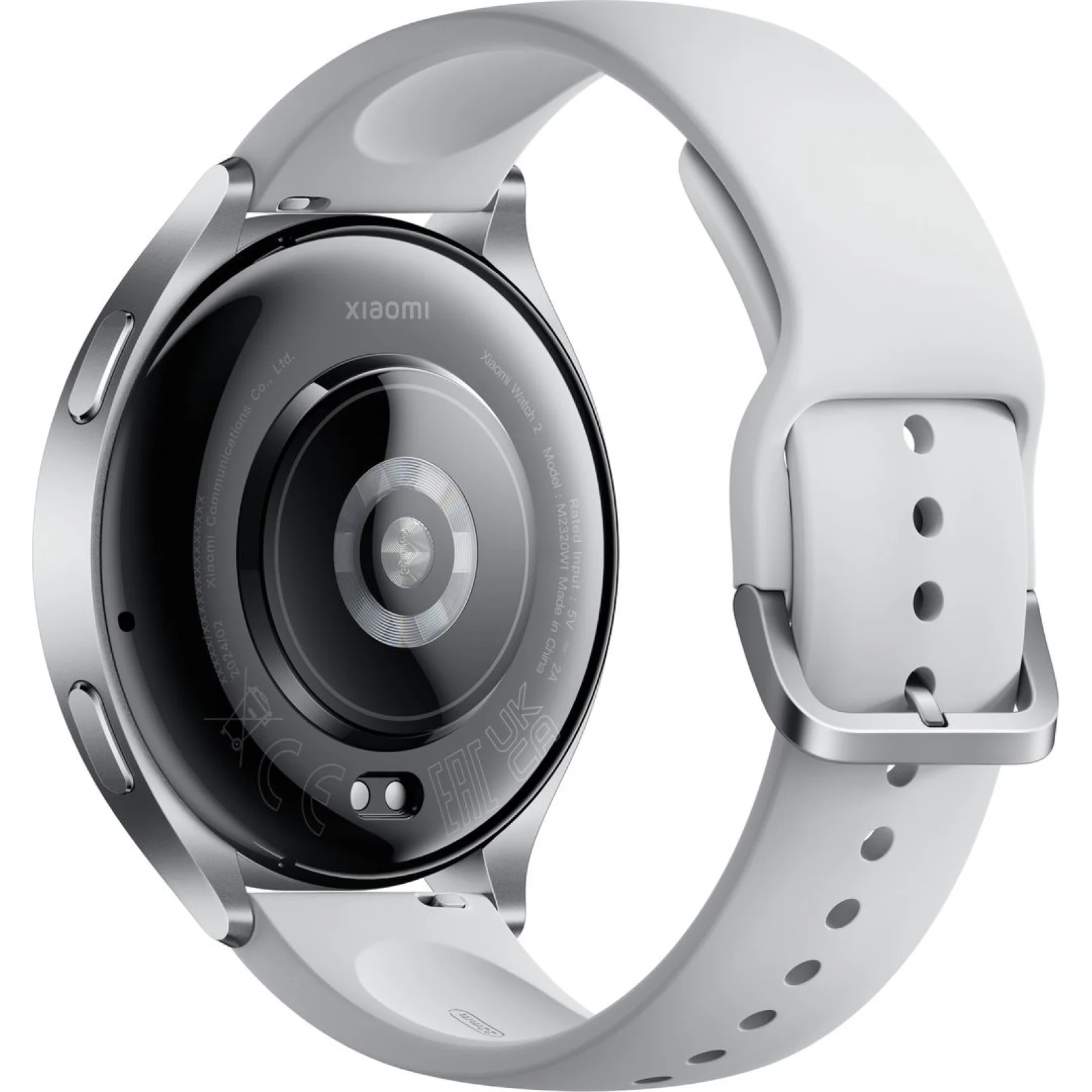 Смарт-часы Xiaomi Watch 2 Sliver Case with Gray TPU Strap (BHR8034GL) EU