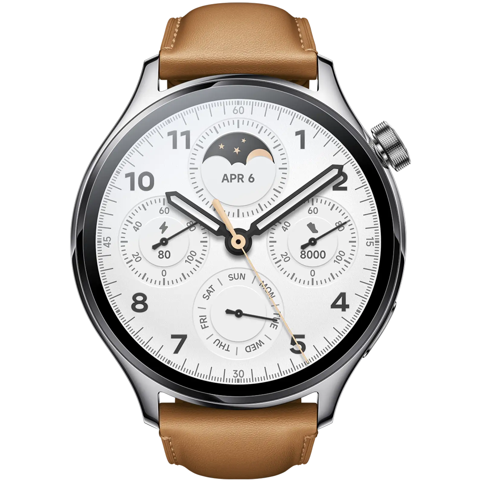 Смарт-годинник Xiaomi Watch S1 Pro Silver (BHR6417GL)
