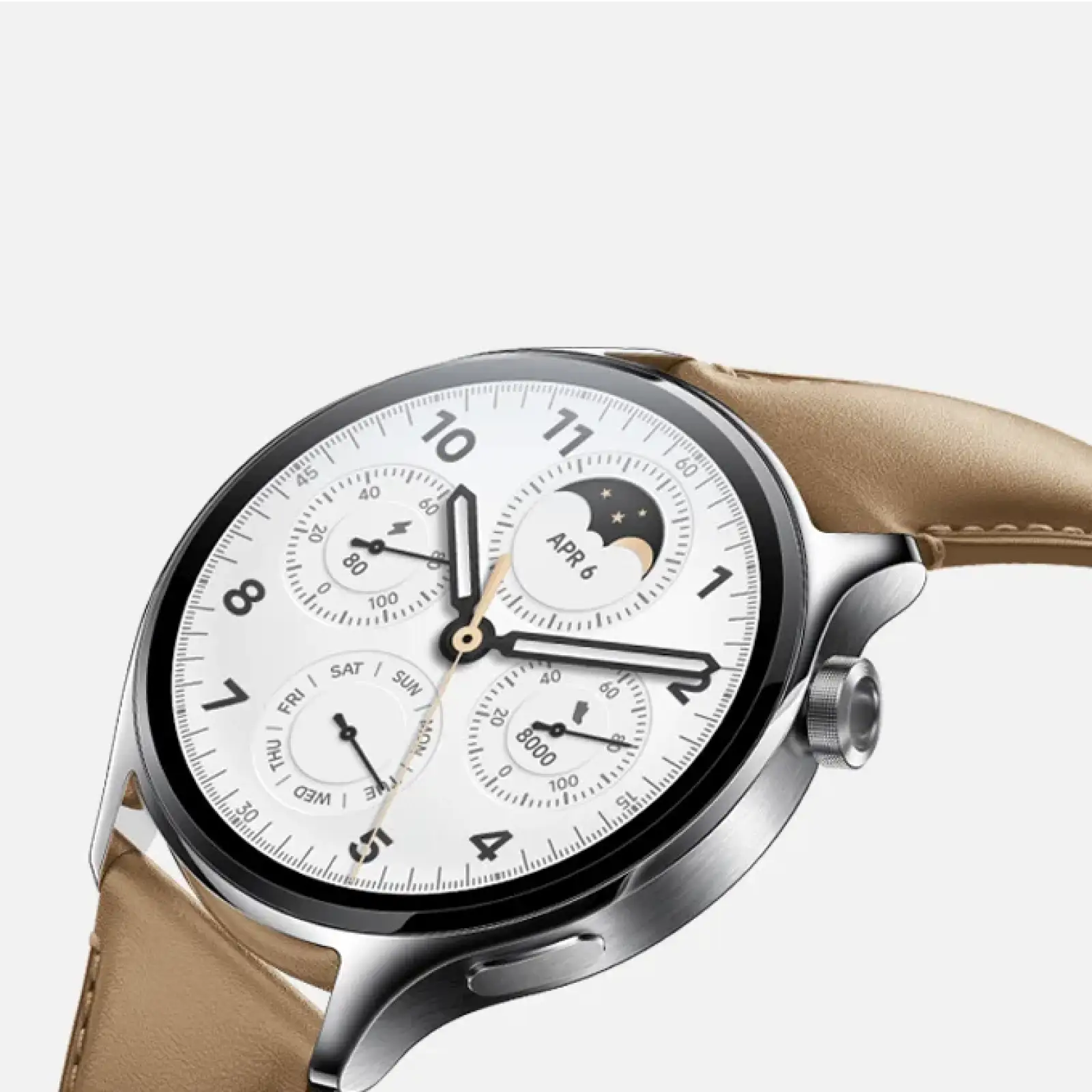 Смарт-годинник Xiaomi Watch S1 Pro Silver (BHR6417GL)