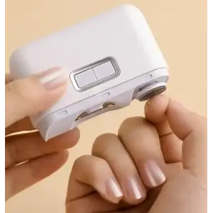 Машинка для подстрегания ногтей Xiaomi Xiaolang Electric Polishing Nail Clipper White
