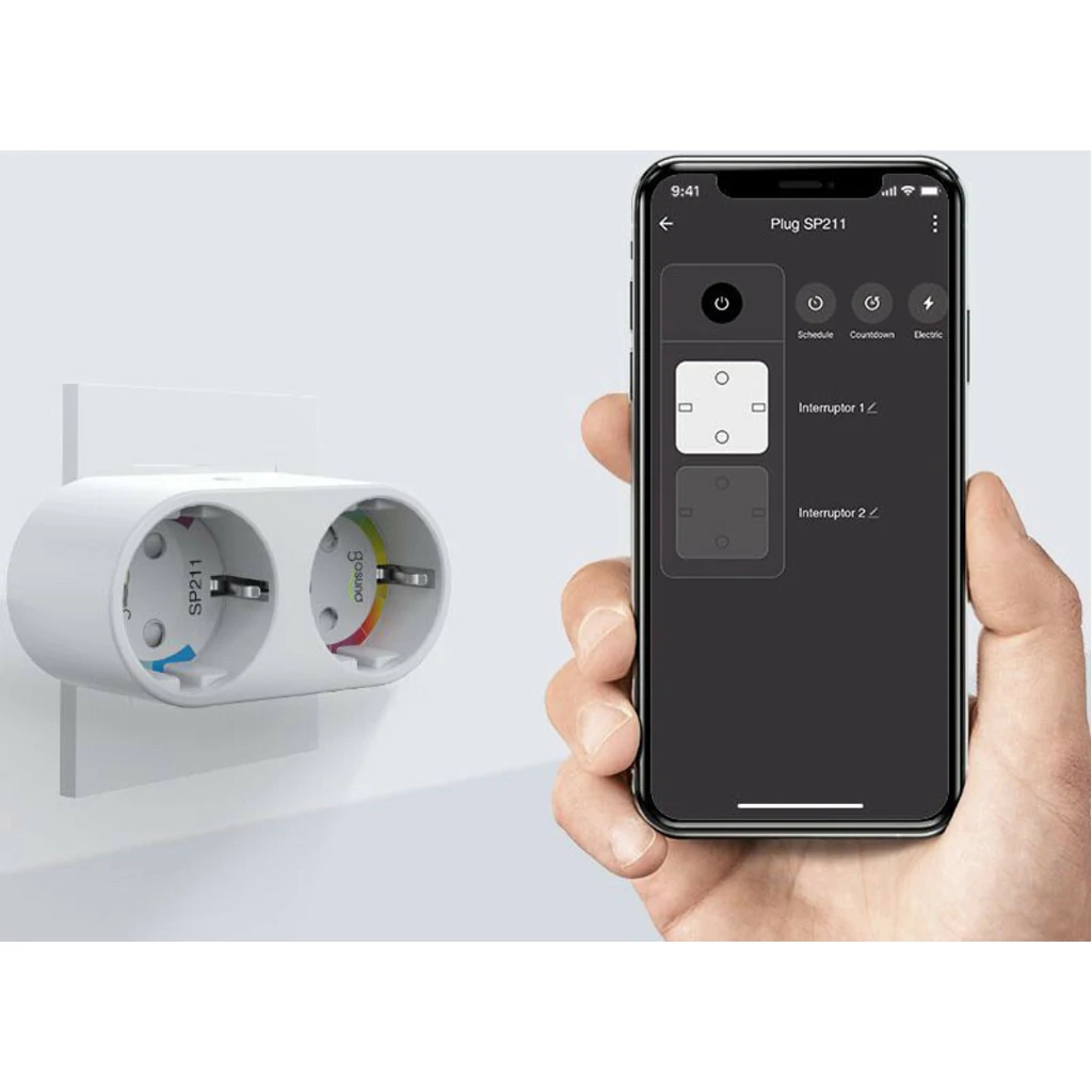 Розетка Gosund Wi-Fi Smart Plug SP211 2-in-1 EU