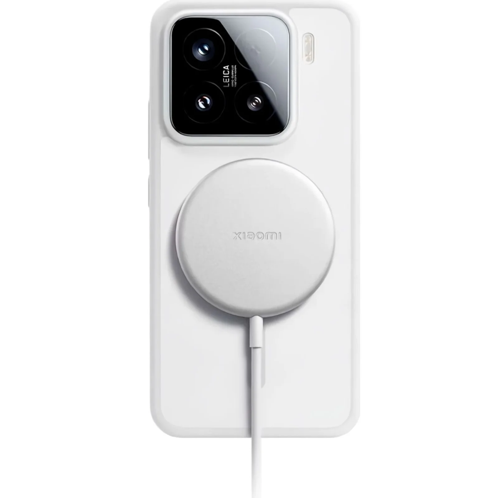 Бездротова зарядка Xiaomi Magnetic Wireless Charger 30W Silver (MDY-17-EY)
