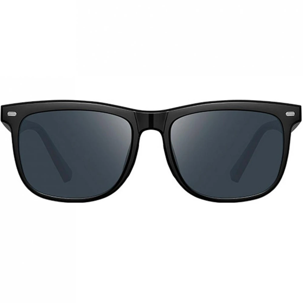 Очки солнцезащитные Xiaomi Mijia Square Frame Fashion Sunglasses Black (BHR7441CN)