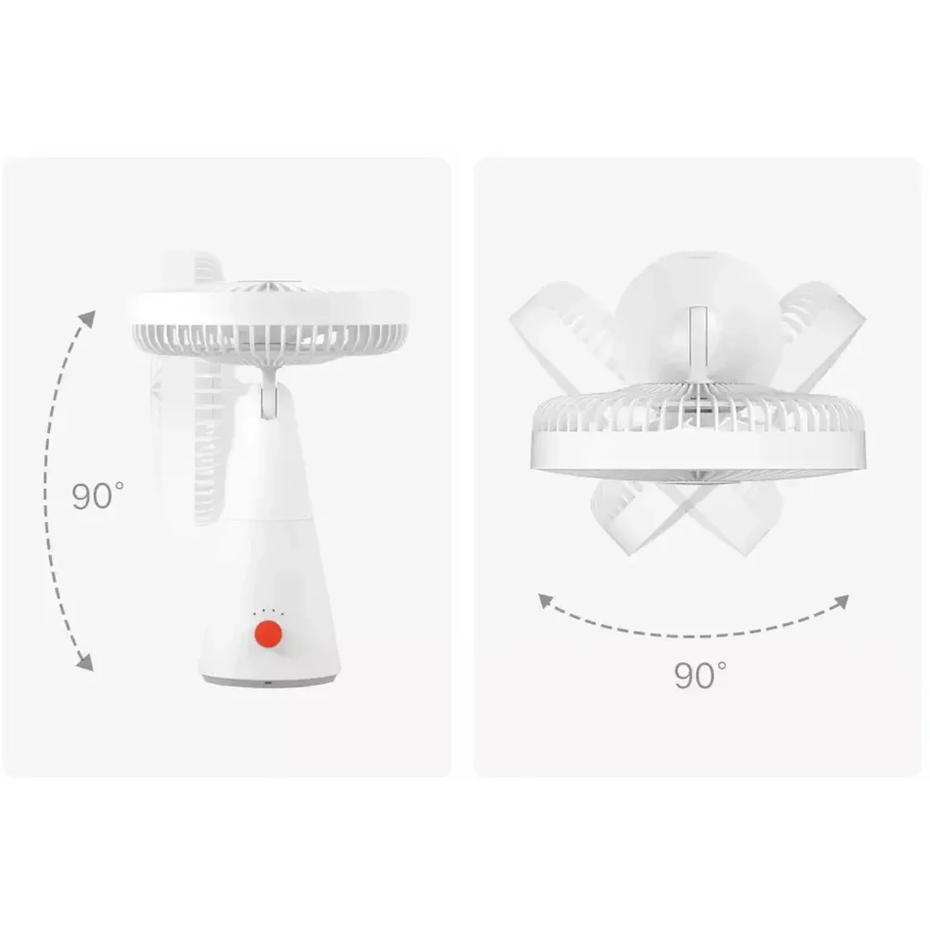 Вентилятор настільний Xiaomi Rechargeble Mini Fan (ZMYDFS01DM/BHR6089GL)