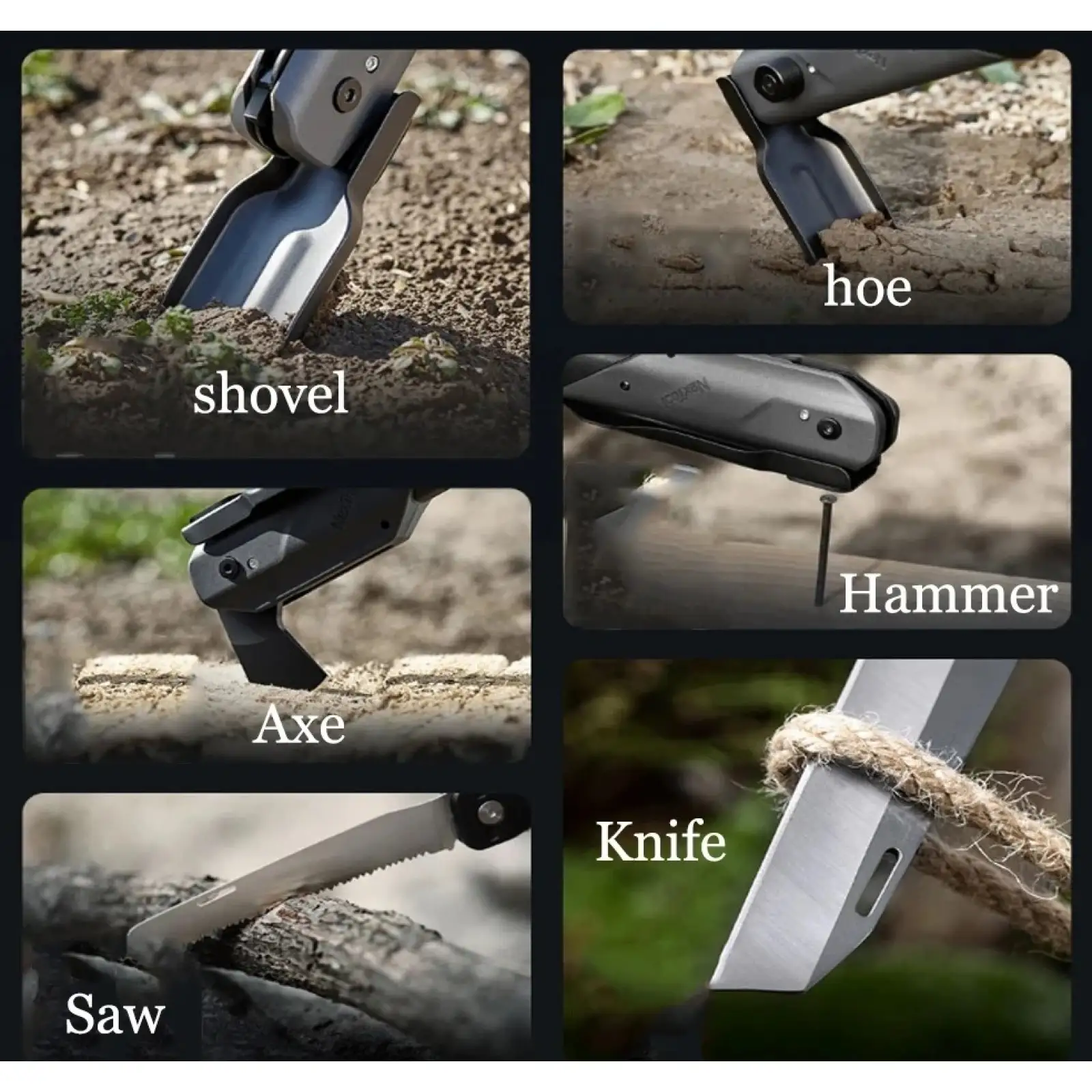 Лопата саперная Nextool Outdoor Thor (NE20057)