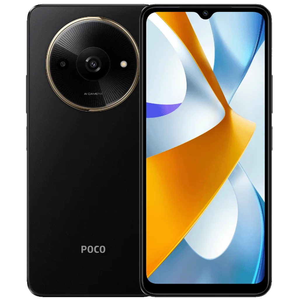 Смартфон Poco C61 3/64Gb Black EU