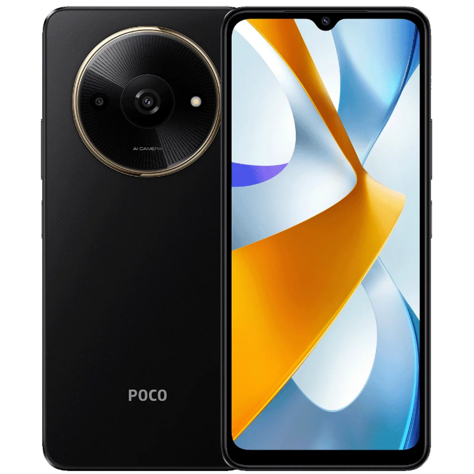 Смартфон Poco C61 4/128Gb Black EU