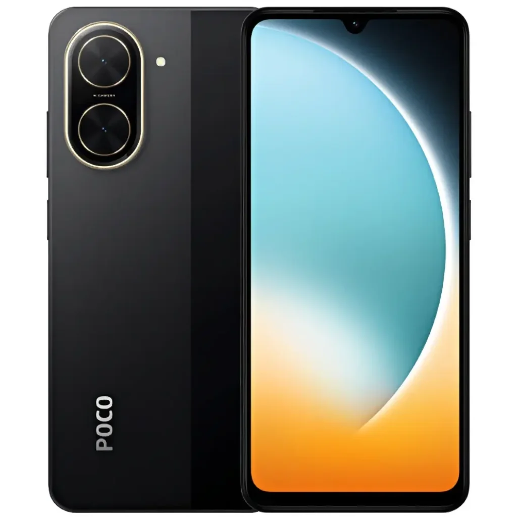 Смартфон Poco C71 4/128Gb Black (with Adapter) EU