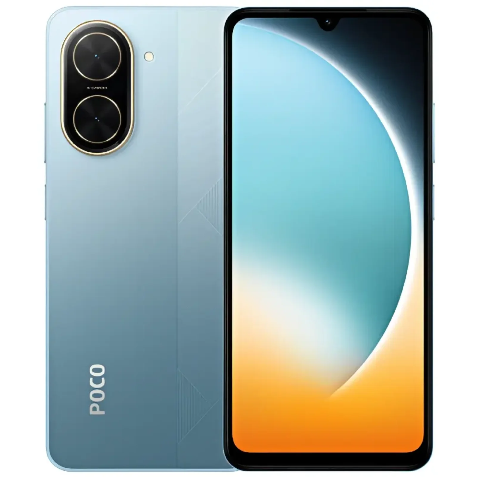 Смартфон Poco C71 4/128Gb Blue (with Adapter) EU