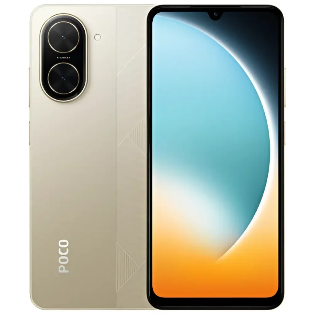 Смартфон Poco C71 4/128Gb Gold (with Adapter) EU
