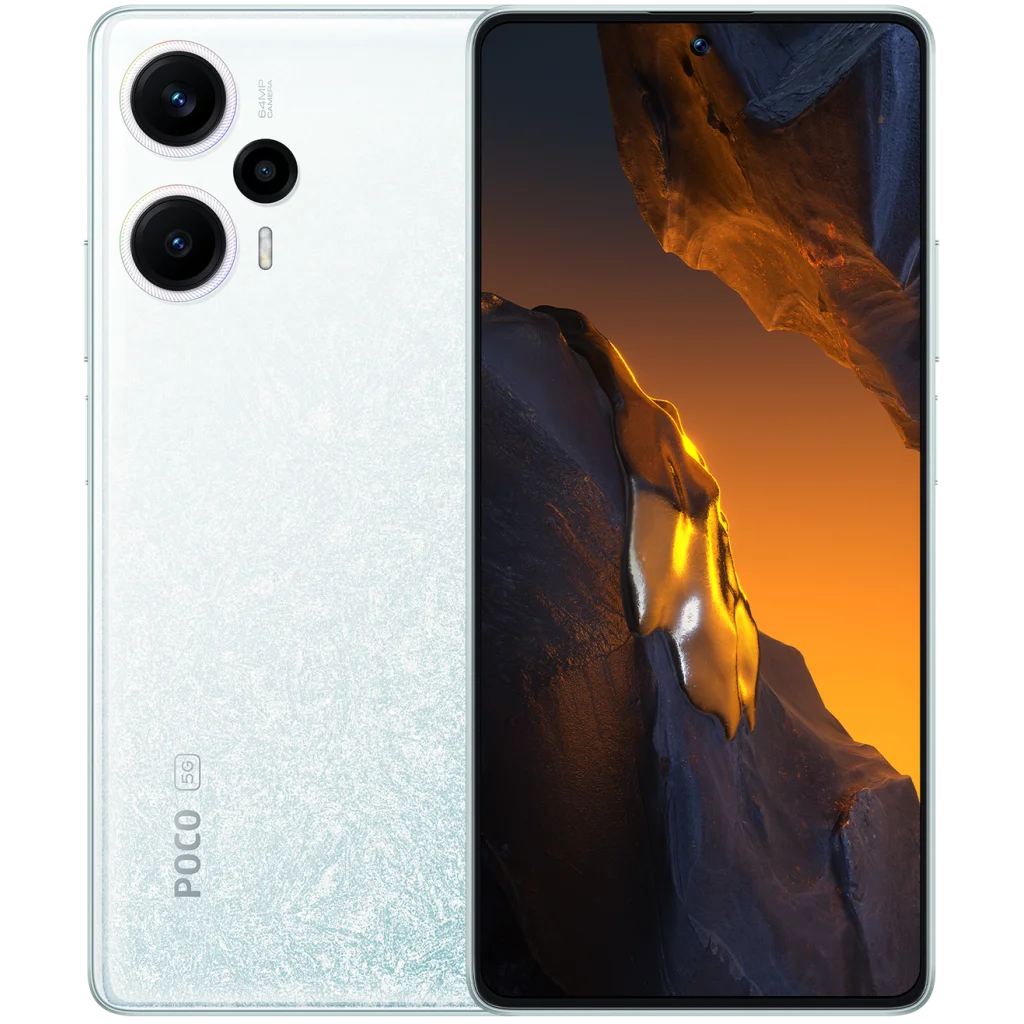Смартфон Xiaomi Poco F5 5G 12/256Gb White UA
