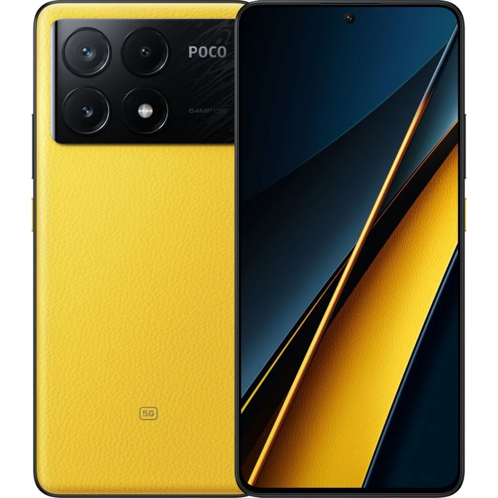 Смартфон Poco X6 Pro 5G 12/512Gb Yellow EU